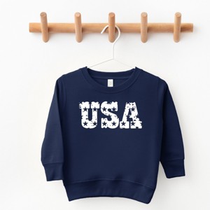 The Juniper Shop USA Distressed Stars Toddler Sweatshirt - 1 of 4