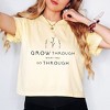 Simply Sage Market Women's Grow Through What You Go Through Short Sleeve Relaxed Fit Cropped Tee - 2 of 4