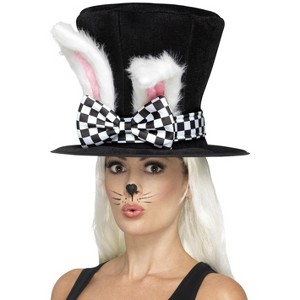 Smiffy Tea Party March Hare Adult Top Hat - 1 of 2