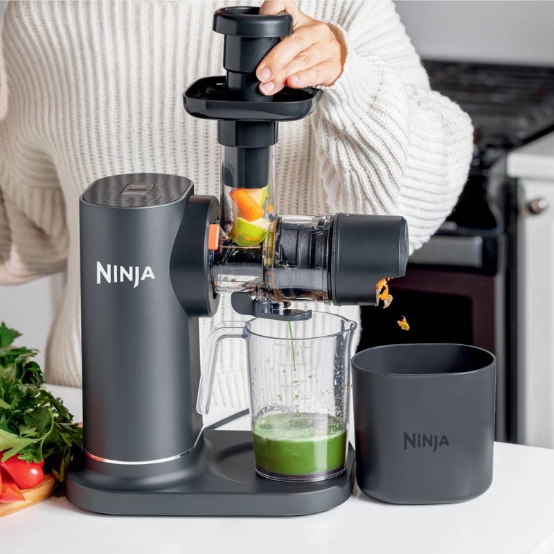 Ninja NeverClog Cold Press Juicer Powerful Slow Juicer with Total Pulp Control Easy to Clean - JC151, 5 of 13