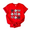 Simply Sage Market Soccer Ball Bows Short Sleeve Tee - 3 of 4