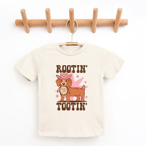 The Juniper Shop Rootin' Tootin' Dog Toddler Short Sleeve Tee - 1 of 2