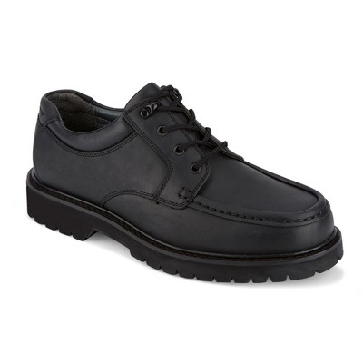 Dockers Uomo Scarpa Oxford Garfield | Punta Cap Toe Nera | Tomaia Sintetica Fodera Liscia | Suola Tacco Basso | 11.5 M