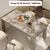 Jojoka 63" Rectangular Dining Table for 4-6 People - Large Wooden Kitchen & Farmhouse Dinner Table - Easy Assembly for Dining Room & Living Room - 3 of 4