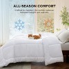 Bedsure Comforter Duvet Insert - Quilted Comforters Queen Size, All Season Duvet, Down Alternative Bedding, with 8 Tabs, Gifts for Women/Men, White,Qu - 4 of 4