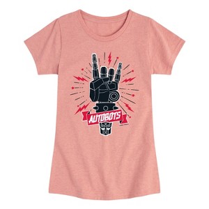 Girls' - Transformers - Autobots Forever Fitted Short Sleeve Graphic T-Shirt - 1 of 4