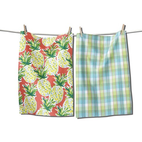 Kate Spade Pineapple Kitchen Towel Set