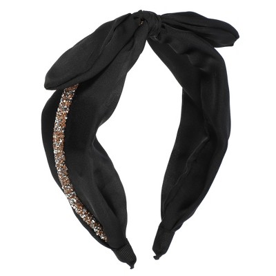 Unique Bargains Women's Bunny Ears Wide Bow Headbands