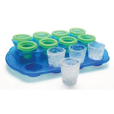 Bar Lux Black Silicone Ice Mold - Shot Glass, 4 Compartments - 1 count box