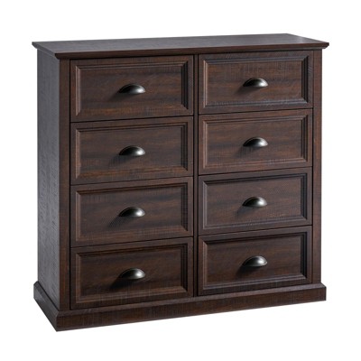 AMERLIFE Farmhouse Drawer Dresser with Storage Drawers