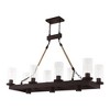 Livex Lighting Metuchen 8 - Light Chandelier in  Bronze - 2 of 4
