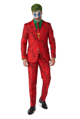 Suitmeister Men's Costume - Official The Joker Dc Costume Suit ...