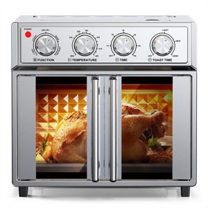 ELJGET Air Fryer Toaster Oven, 26QT 7-in-1 Convection Countertop Oven, Perfect for Family Kitchen, Healthy Low Oil Cooking, Ideal Gift - 1 of 4