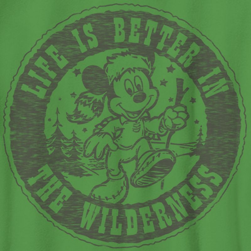 Boy's Disney Mickey Mouse Life is Better in the Wilderness T-Shirt, 2 of 5