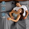 4 Piece Bed Sheet Set with Envelope Pillowcases - Ultra Soft - Bare Home - 3 of 4