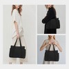 Hynes Eagle Travel Quilted Tote Bag-Black - 2 of 4
