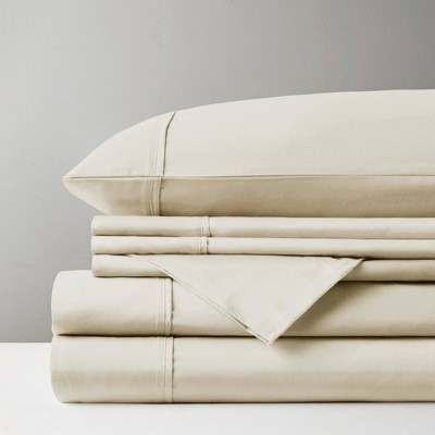 Ivory Queen 800 Thread Count Cotton Blend Sateen Sheet Set