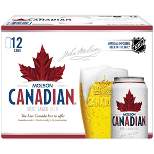 Molson Canadian Lager Beer - 12pk/12 fl oz Cans