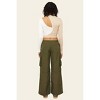 Women's Theo Wide Leg Cargo Pants - find me now - 2 of 2