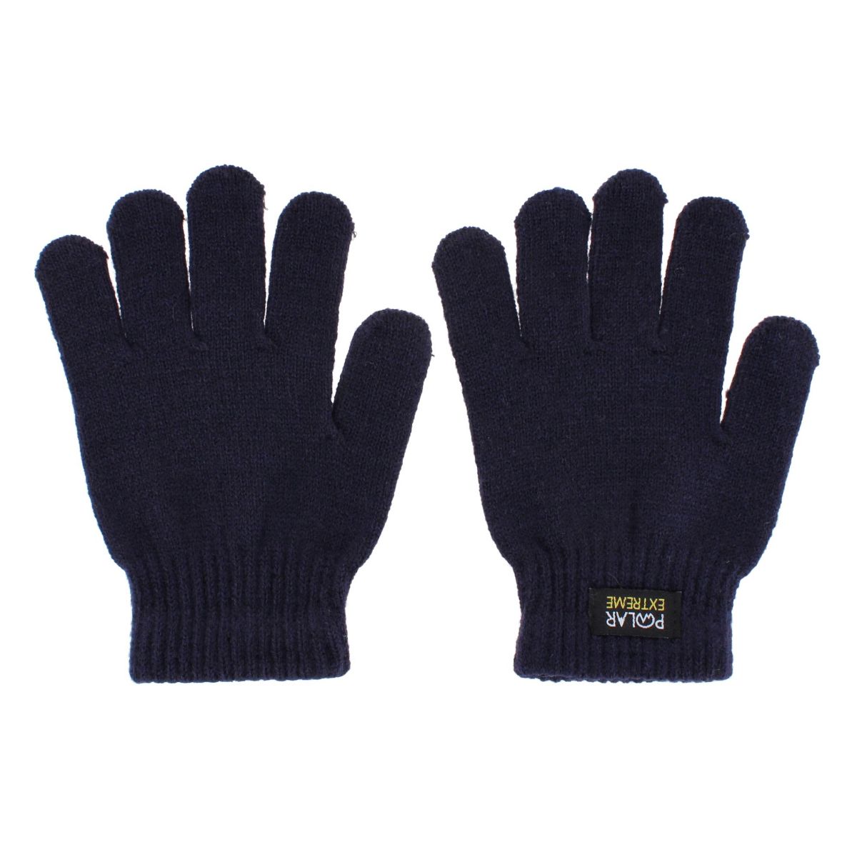 Polar Extreme Boys' Marled Ribbed Winter Beanie & Gloves Set - thumbnail 4