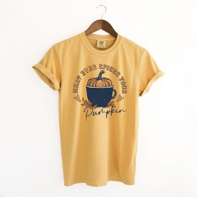 Simply Sage Market Women's Whatever Spices Your Pumpkin Mug Garment Dyed Tee
