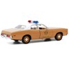 1975 Dodge Coronet Brown with White Top "Choctaw County Sheriff" 1/24 Diecast Model Car by Greenlight - 2 of 3