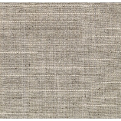 Natural Hand-Loomed Wool Blend Stripe Rug