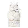 Luvable Friends Bathrobe and Toy Plush, Lamb, 0-9 Months - 2 of 4