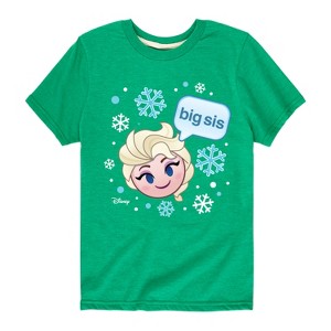 Boys' - Disney - Sis Big Elsa Short Sleeve Graphic T-Shirt - 1 of 4