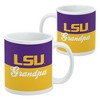 LSU Grandpa Ceramic Coffee Mug Novelty Gift Mugs for Coffee Tea and Hot Drinks 11oz White - 2 of 4