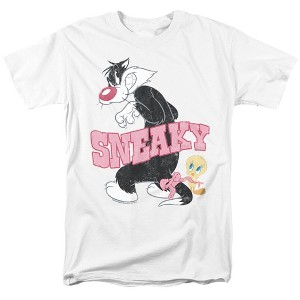 Looney Tunes Sneaky Adult T-Shirt - 1 of 4