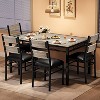 Jojoka 3/5-Piece Kitchen Dining Set with  Upholstered Chairs for Small Space, Kitchen Room, Apartment - 4 of 4