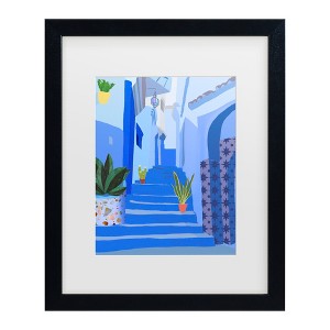 Trademark Fine Art - Petra Lizde  Morocco Matted Framed Art - 1 of 4