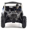 Can-Am Maverick X3 X RS Turbo RR Intense Blue and Chalk Gray with Driver Figure 1/32 Diecast Model by BRP Models - image 4 of 4