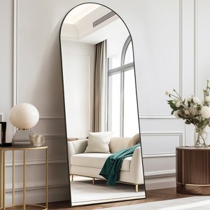 DOMETOUR 71"x26" Full Length Mirror Full Body Floor Mirror Standing Hanging or Leaning Wall, Wall Mirror - 1 of 4