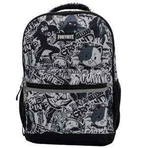 Mochila de 16 pulgadas para niños Fortnite - Negro