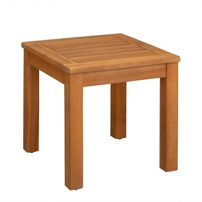 Lio/Oslo Wooden Side Table - Balkene Home