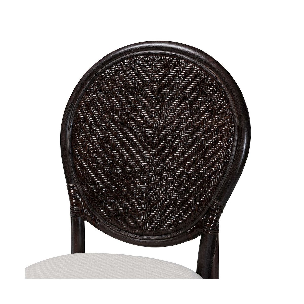 bali & pari,Elmer Natural Rattan Dining Chair - Handwoven Wicker Accent Chair - thumbnail 6