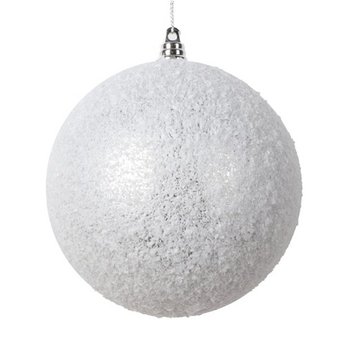 Vickerman 4.75" Matte Snow Covered Ornament - image 1 of 1