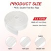 Unique Bargains Double-Fold Satin DIY Crafts Sewing Continuous Binding Tape - 2 of 4