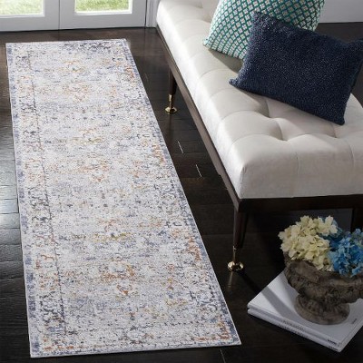 Kumasinova Trendy Stain-Resistant Area Rug – Non-Shedding Living Room Rug, Medallion Rugs for Living Room, Kid & Pet-Friendly, Boho Washable Rugs