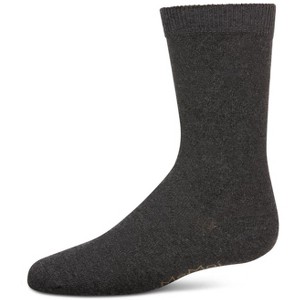 Memoi Boys' All Over Argyle Cotton Blend Dress Crew Socks - 1 of 4