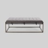Magdalene Modern Velvet Ottoman Bench - Christopher Knight Home - 2 of 4