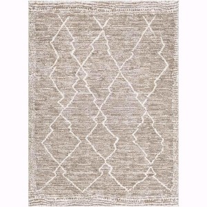 Mark & Day Opperdoes 6'7"x9' Rectangle Woven Indoor Area Rugs Camel - 1 of 4