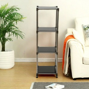 FONTOI Metal Storage Shelves, Adjustable Heavy Duty Shelving Unit, Standing Storage Rack Shelf Organizer - 1 of 4