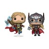 Funko POP! Marvel: Thor Love & Thunder - 2pk Thor & Mighty Thor - image 2 of 3