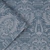 Laura Ashley Heraldic Damask Dusky Seaspray Wallpaper - 3 of 4