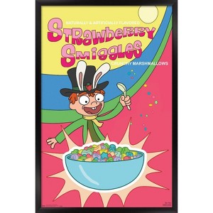 Trends International Rick And Morty - Strawberry Smiggles Framed Wall Poster Prints - 1 of 4