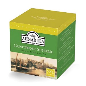Ahmad Tea Gunpowder Supreme Loose Leaf Green Tea 17.6oz/500g - 1 of 3