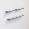 Syemin Decorative Wall Shelf 3 Set Floating Shelves Wall Mounted Wood Shelves Wall Decor Storage Picture Ledge Shelf, Grey, 23.62"*5.91"*1.57" - 2 of 4